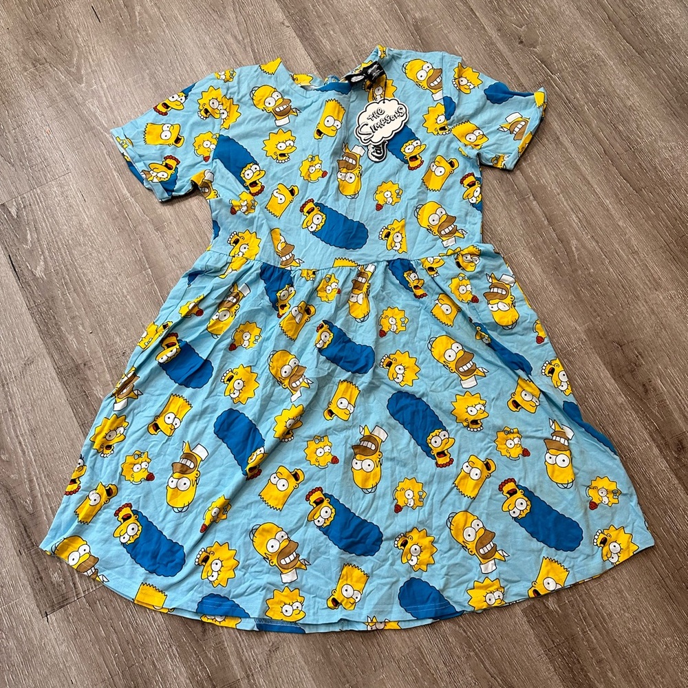 COPY - COPY - Cakeworthy The Simpsons Mini Dress Size 2XL
